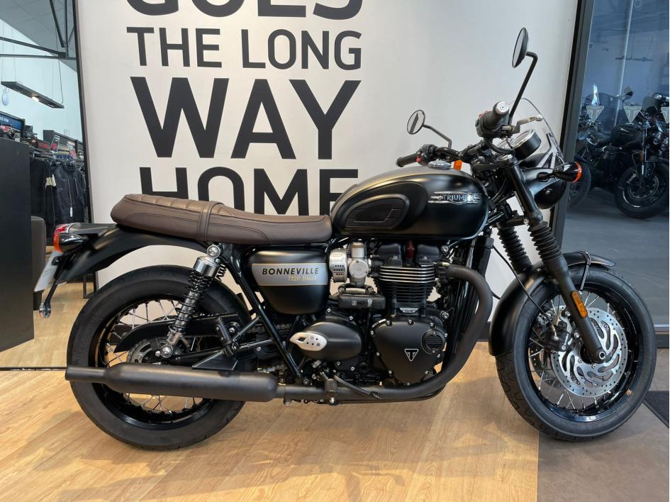 TRIUMPH BONNEVILLE T120 Black GOLD LINE Edition - 9950 KMS - JUIN 2022 - 1 ERE MAIN