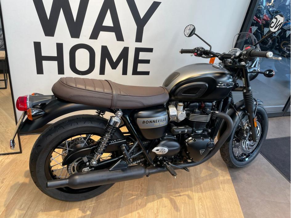 TRIUMPH BONNEVILLE T120 Black GOLD LINE Edition - 9950 KMS - JUIN 2022 - 1 ERE MAIN
