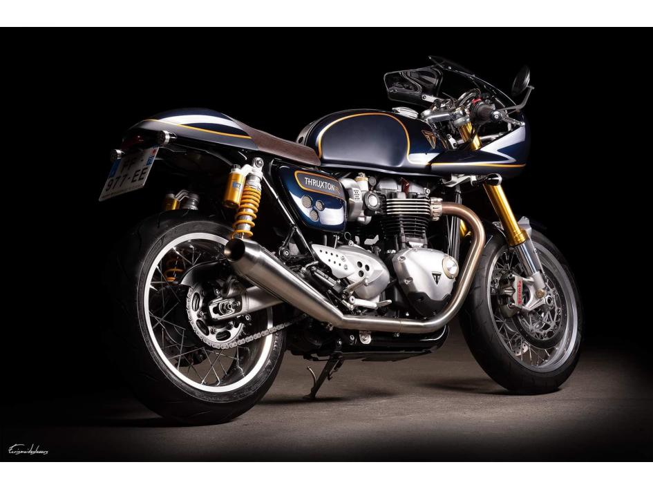 THRUXTON R DEEP BLUE 