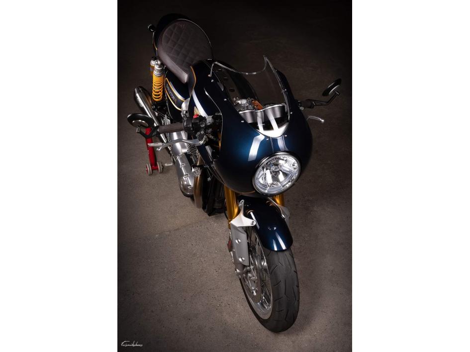 THRUXTON R DEEP BLUE 