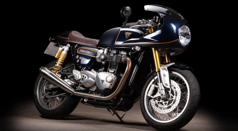 THRUXTON R DEEP BLUE 